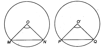 NCERT Solutions for Class 9 Maths Chapter 11 Circle 11.2 1